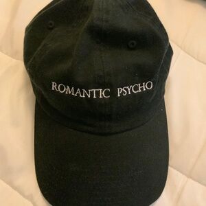 NASASEASONS ADJUSTABLE BLACK ROMANTIC PSYCHO BALL CAP